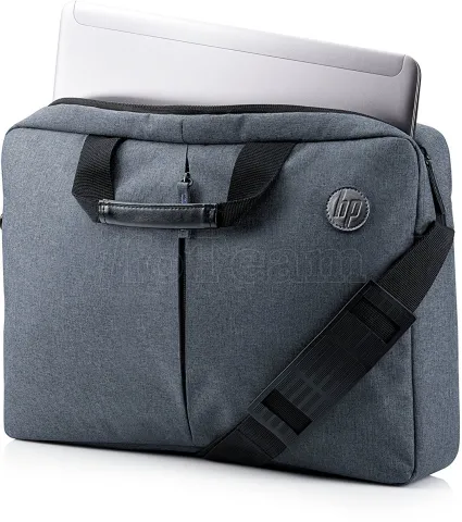 Photo de Sacoche Ordinateur Portable HP Top Load 15" (Noir/Gris)