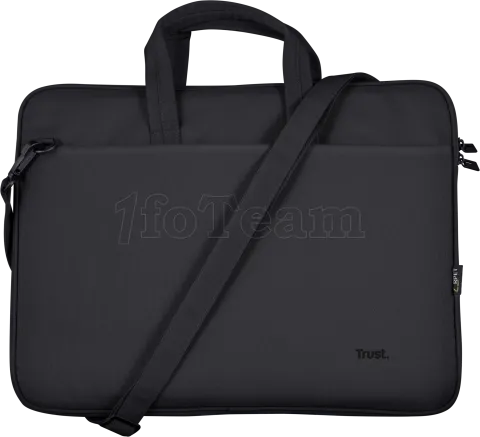 Photo de Sacoche Ordinateur Portable Trust Bologna 16" max + Souris sans fil Yvi+ (Noir)