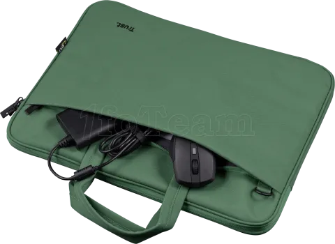 Photo de Sacoche Ordinateur Portable Trust Eco Bologna 16"max (Vert)