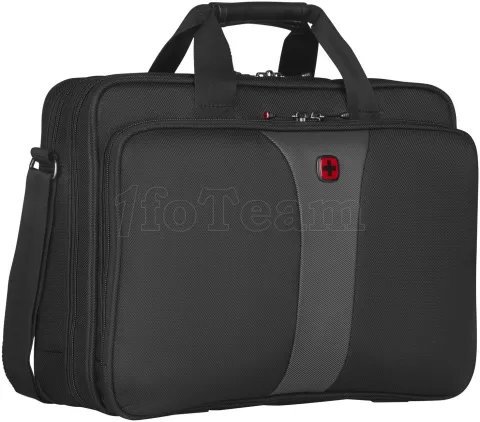 Photo de Sacoche Ordinateur Portable Wenger Legacy 16"max (Gris/Noir)