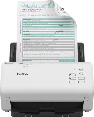 Photo de Scanner Brother ADS-4300N Recto/verso A4 (Blanc)