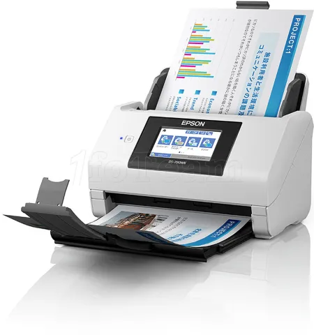 Photo de Scanner Epson WorkForce DS-790WN (Blanc)