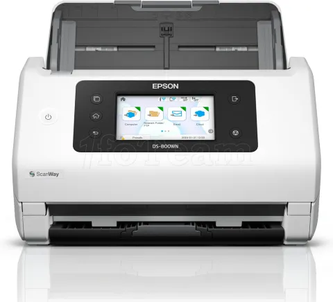 Photo de Scanner Epson WorkForce DS-800WN (Blanc)