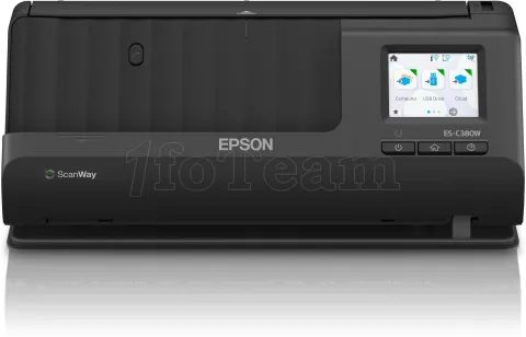 Photo de Scanner Epson WorkForce ES-C380W (Noir)