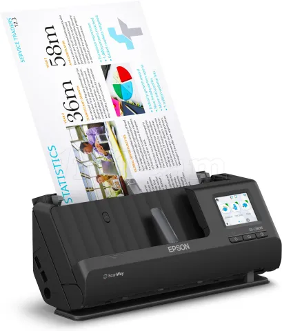 Photo de Scanner Epson WorkForce ES-C380W (Noir)