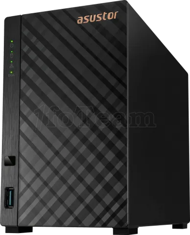 Photo de Serveur NAS Asustor Drivestor 2 Gen 2 AS-1202T - 2 baies (Noir)