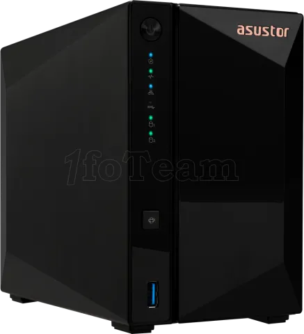 Photo de Serveur NAS Asustor Drivestor 2 Pro Gen2 AS-3302T- 2 baies (Noir)