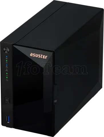 Photo de Serveur NAS Asustor Drivestor 2 Pro Gen2 AS-3302T- 2 baies (Noir)