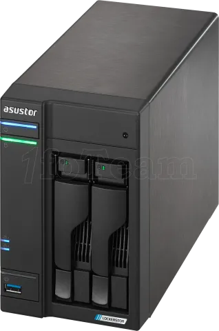 Photo de Serveur NAS Asustor Lockerstor 2 AS-6602T - 2 baies (Noir)