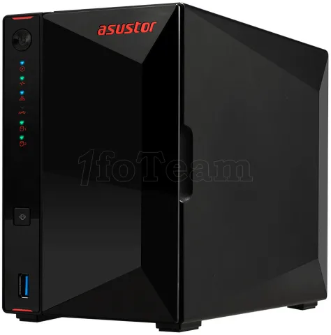 Photo de Serveur NAS Asustor Nimbustor 2 AS-5202T - 2 baies (Noir)