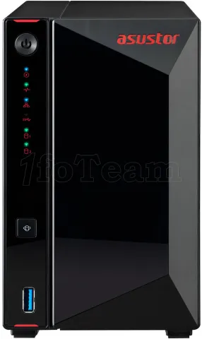 Photo de Serveur NAS Asustor Nimbustor 2 AS-5202T - 2 baies (Noir)