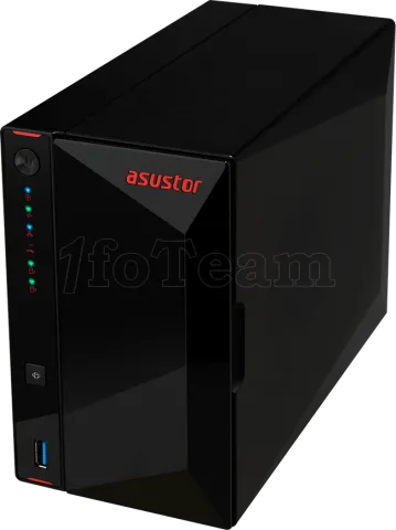 Photo de Serveur NAS Asustor Nimbustor 2 AS-5202T - 2 baies (Noir)