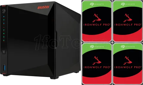 Photo de Serveur NAS Asustor Nimbustor 4 AS-5304T - 32To (4x8To) Seagate Ironwolf Pro