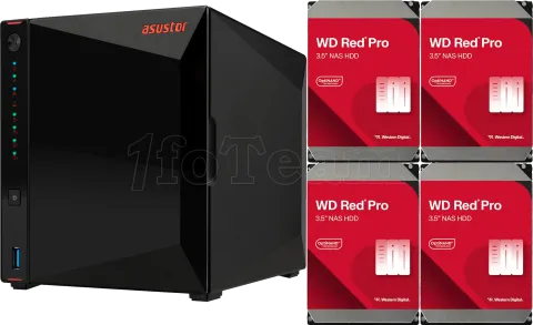 Photo de Serveur NAS Asustor Nimbustor 4 AS-5304T - 8To (4x2To) WD Red Pro