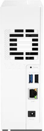 Photo de Serveur NAS Qnap TS-133 - 1 baie (Blanc)