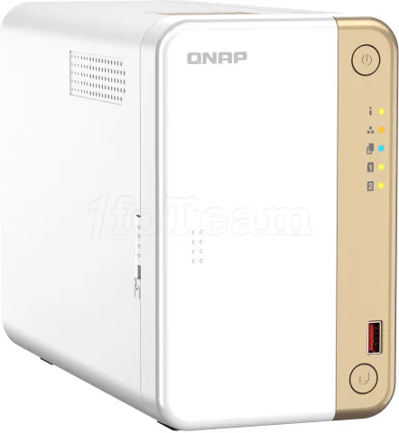 Photo de Serveur NAS Qnap TS-262 4Go - 2 baies (Blanc)