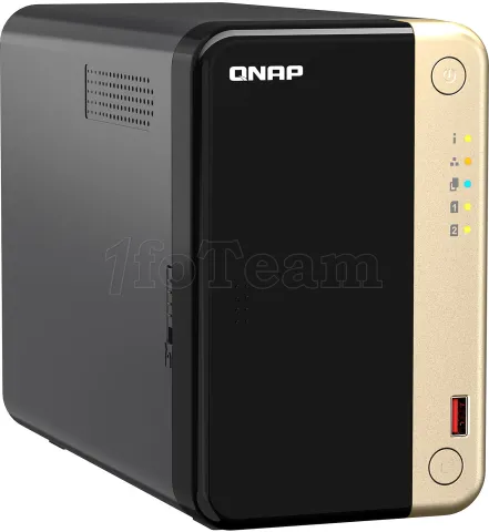 Photo de Serveur NAS Qnap TS-264 8Go - 2 baies (Noir)