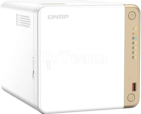 Photo de Serveur NAS Qnap TS-462 2Go - 4 baies (Argent/Or)