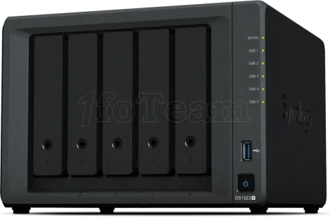 Photo de Serveur NAS Synology DiskStation DS1522+ - 5 baies