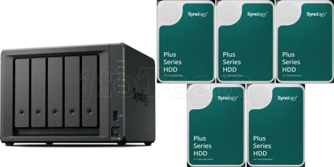 Photo de Serveur NAS Synology DiskStation DS1525+ - 30To (5x6To) HDD Plus