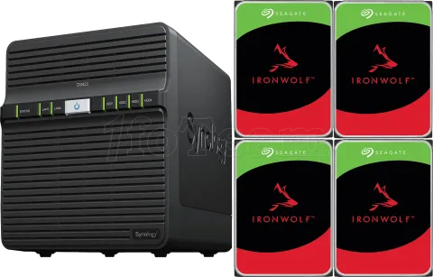Photo de Serveur NAS Synology DiskStation DS423 - 32To (4x8To) Seagate Ironwolf