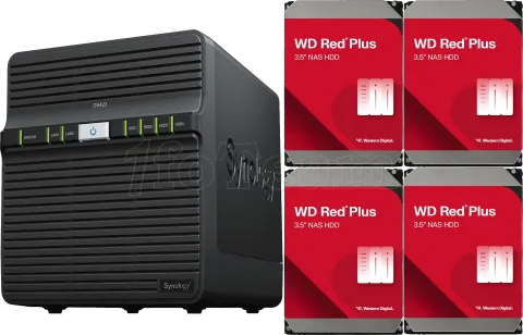 Photo de Serveur NAS Synology DiskStation DS423 - 32To (4x8To) WD Red Plus