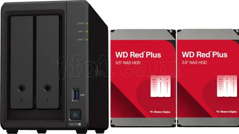 Photo de Serveur NAS Synology DiskStation DS723+ - 2x2To WD Red Plus