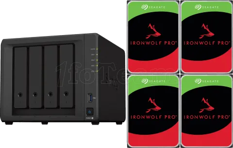 Photo de Serveur NAS Synology DiskStation DS923+ - 4x4To Seagate Ironwolf Pro