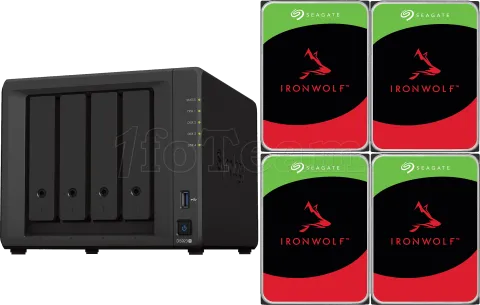 Photo de Serveur NAS Synology DiskStation DS923+ - 4x8To Seagate Ironwolf