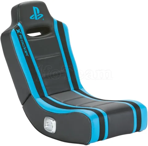 Photo de Siège de jeu à bascule X-Rocker PlayStation Geist 2.0 (Noir/Bleu)