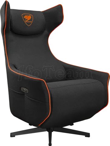 Photo de Sofa Cougar Magus (Noir/Orange)