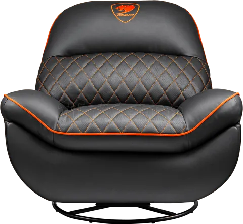 Photo de Sofa Cougar Overlord (Noir/Orange)