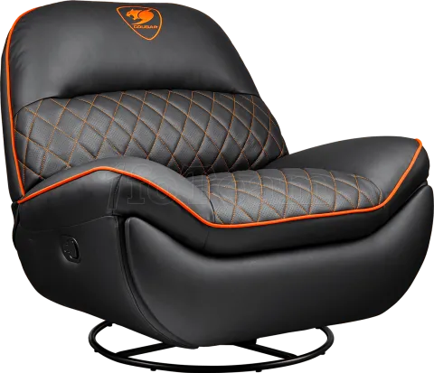 Photo de Sofa Cougar Overlord (Noir/Orange)