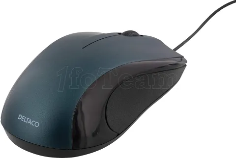 Photo de Souris filaire Deltaco MS-712 (Bleu)