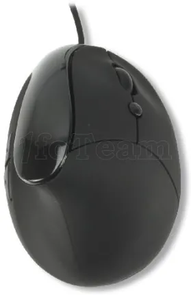 Photo de Souris filaire ergonomique MCL-Samar (Noir)