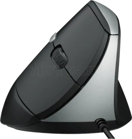 Photo de Souris filaire ergonomique Rapoo EV200 (Noir)