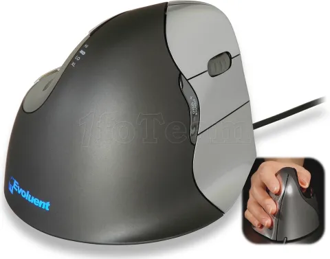 Photo de Souris filaire Evoluent Verticale 4 pour droitier