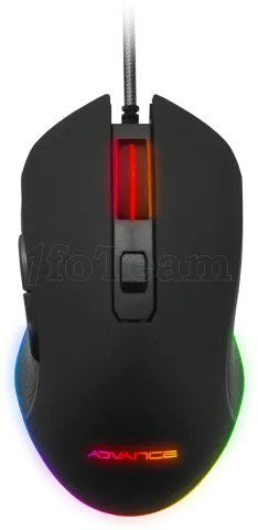 Photo de Souris filaire Gamer Advance GTA 210 RGB (Noir)