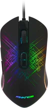 Photo de Souris filaire Gamer Advance GTA 230 RGB (Noir)
