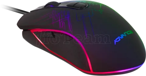 Photo de Souris filaire Gamer Advance GTA 230 RGB (Noir)