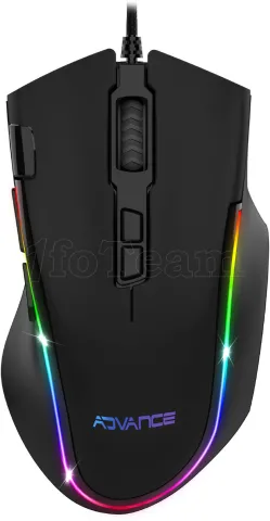 Photo de Souris filaire Gamer Advance GTA 250 RGB (Noir)