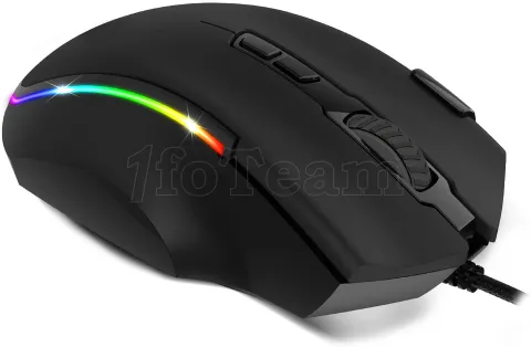 Photo de Souris filaire Gamer Advance GTA 250 RGB (Noir)