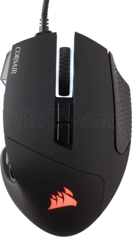 Photo de Souris filaire Gamer Corsair Scimitar Elite RGB (Noir)