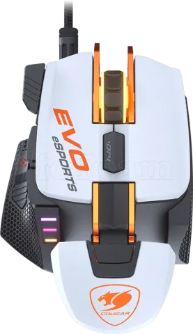 Photo de Souris filaire Gamer Cougar 700M Evo eSports (Blanc)