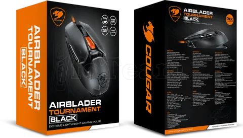 Photo de Souris filaire Gamer Cougar Airblader Tournament (Noir)