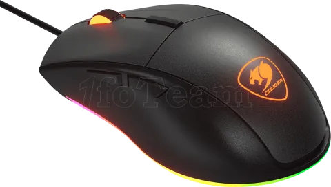 Photo de Souris filaire Gamer Cougar Minos EX RGB (Noir)