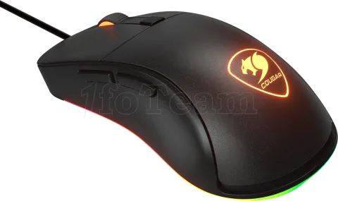 Photo de Souris filaire Gamer Cougar Suprassion EX RGB (Noir)