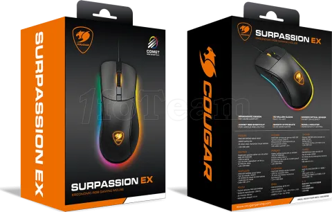 Photo de Souris filaire Gamer Cougar Suprassion EX RGB (Noir)