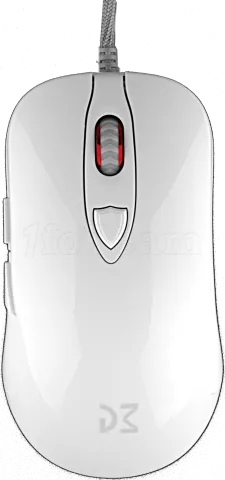 Photo de Souris filaire Gamer Dream Machines DM1 FPS (Blanc Brillant)