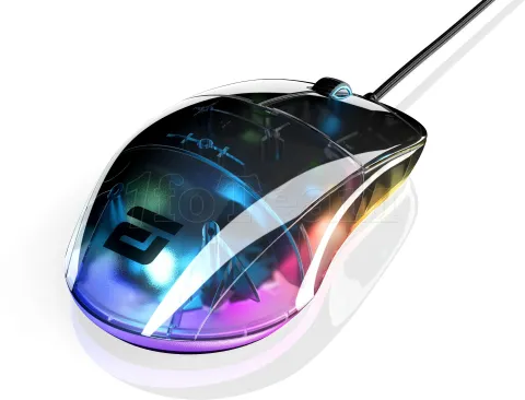 Photo de Souris filaire Gamer Endgame Gear XM1 Dark Reflex RGB (Transparent brillant)